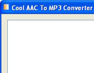 AAC→MP3 변환 Cool AAC To MP3 Converter 1.0 썸네일