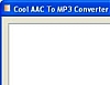 AAC→MP3 변환 Cool AAC To MP3 Converter 1.0 2010 썸네일