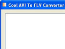 AVI→FLV 변환 Cool AVI To FLV Converter 1.0 썸네일
