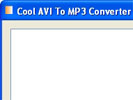 AVI→MP3 변환 Cool AVI To MP3 Converter 1.0 썸네일