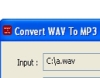 WAV → MP3 변환 Convert WAV To MP3 2013 1.0