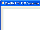DAT→FLV 변환 Cool DAT To FLV Converter 1.0 썸네일