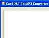 DAT→MP3 변환 Cool DAT To MP3 Converter 1.0 2010 썸네일