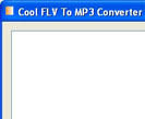 FLV→MP3 변환 Cool FLV To MP3 Converter 1.0 썸네일