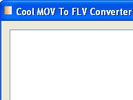 MOV→FLV 변환 Cool MOV To FLV Converter 1.0 썸네일