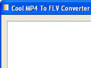 MP4→FLV 변환 Cool MP4 To FLV Converter 1.0 썸네일