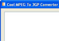 MPEG→3GP 변환 Cool MPEG To 3GP Converter 1.0 썸네일