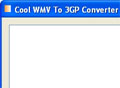 WMV→3GP 변환 Cool WMV To 3GP Converter 1.0 썸네일