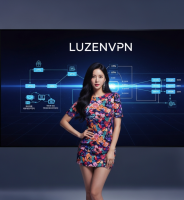 루젠VPN 꽃무늬 원피스 모델 썸네일