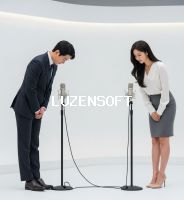 인사중인 한국 남녀 앵커 썸네일