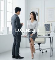 사장과 대화중인 비서 썸네일