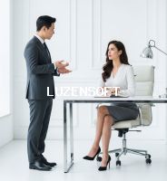 사장과 대화중인 비서 02 썸네일