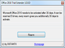마이크로소프트 오피스 트라이얼 연장툴 Office 2010 Trial Extender 1.0.0.0 썸네일