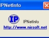IP로 사이트정보 IPNetInfo 1.90 썸네일